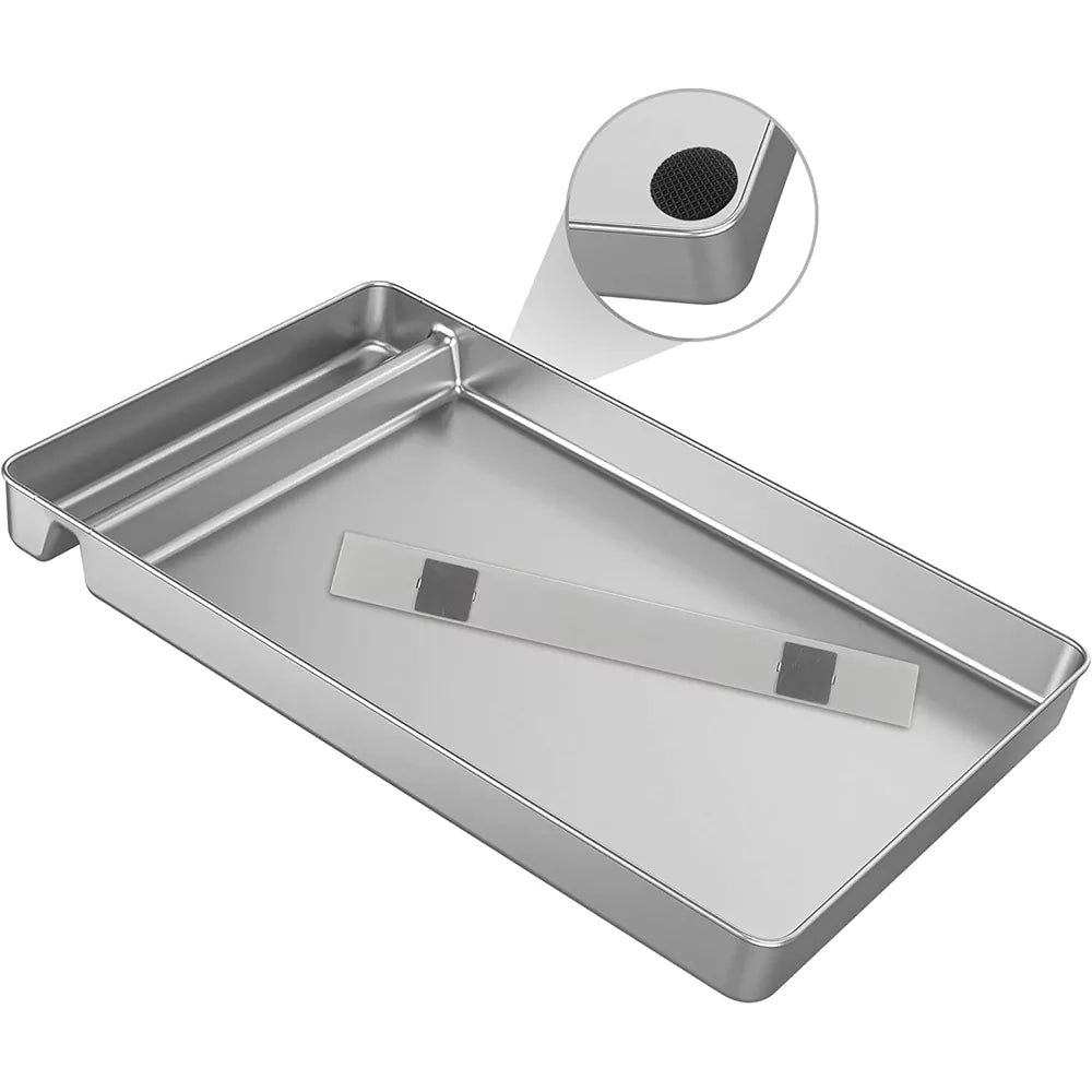 Stainless Steel Reusable Litter Tray Compatible Replacement